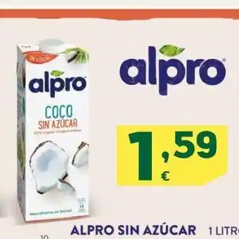 HiperDino Alpro bebida coco sin azúcar oferta