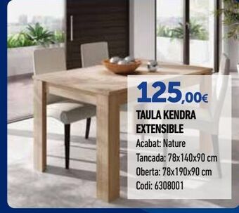 Fes Més Mesa extensible oferta