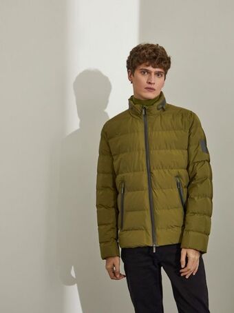 Lion of Porches Chaqueta acolchada con capucha oferta