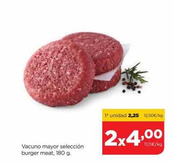 Alimerka Vacuno mayor selección burger meat oferta