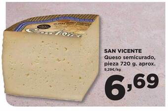 Alimerka San vicente queso semicurado oferta
