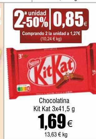 FROIZ Chocolatina kit kat oferta