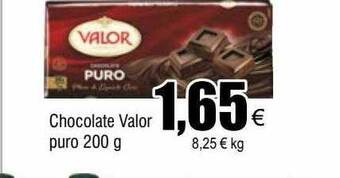 FROIZ Chocolate valor puro oferta