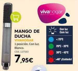 ferrOkey Mango de ducha vivahogar oferta