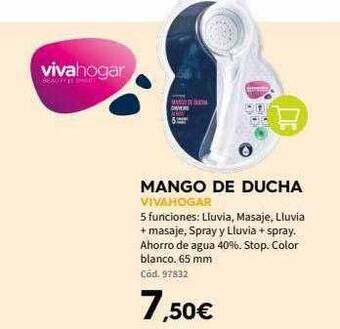 ferrOkey Mango de ducha vivahogar oferta