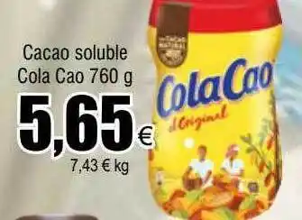 FROIZ Cacao soluble cola cao oferta