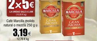 FROIZ Café marcilla molido natural o mezcla oferta