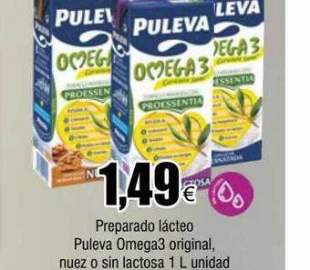 FROIZ Preparado lácteo puleva omega3 original nuez o sin lactosa oferta