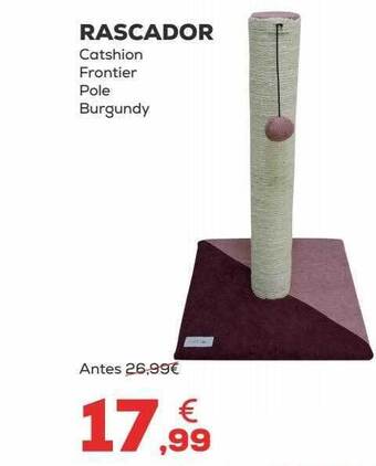Kiwoko Rascador catshion frontier pole burgundy oferta