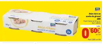 Makro Atún claro en aceite de girasol aro oferta
