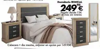 Konfortard Dormitorio roncal oferta