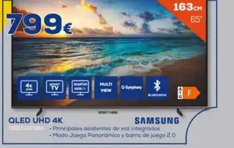 Euronics Qled uhd 4k samsung oferta
