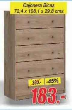 Hipo Gegant Cajonera bicas oferta