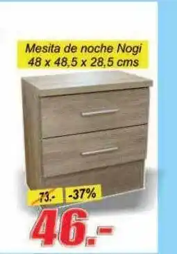 Hipo Gegant Mesita de noche nogi oferta