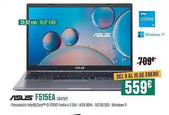 PCBox Asus f515ea ask7307 oferta
