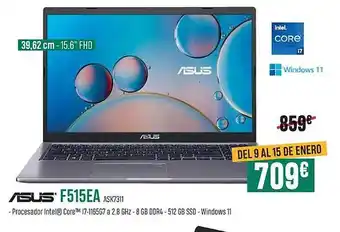 PCBox Asus f515ea ask7311 oferta