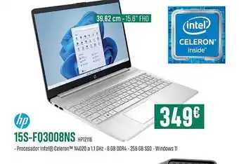 PCBox Hp 15s-fq3008ns hp12116 oferta