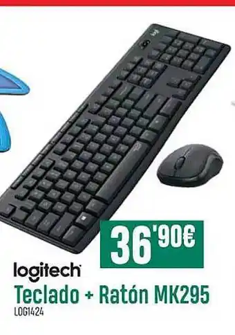 PCBox Logitech teclado + ratón mk295 oferta