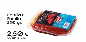 Proxi Chorizo famila oferta