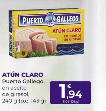 SPAR Gran Canaria Atún claro puerto gallego en aceite de girasol oferta