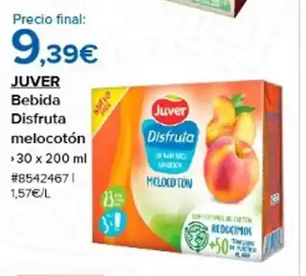 Costco Juver bebida disfruta melocotón oferta