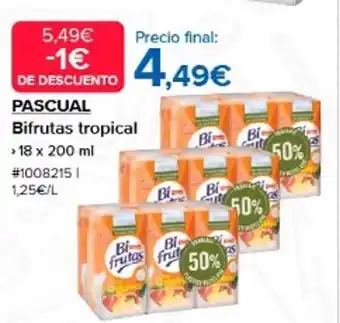 Costco Pascual bifrutas tropical oferta