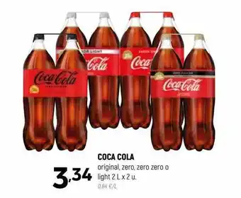 Coviran Coca cola original zero zero zero o light oferta