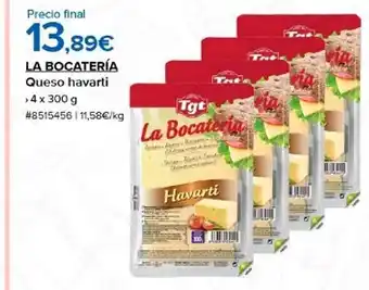 Costco La bocatería queso havarti oferta