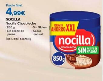Costco Nocilla nocilla chocoleche oferta