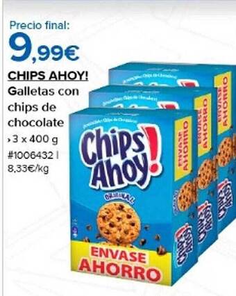 Costco Chips ahoy! galletas con chips de chocolate oferta