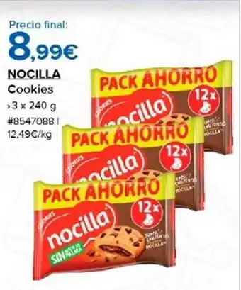 Costco Nocilla cookias oferta