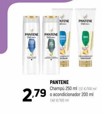 Coviran Pantene champú o acondicionador oferta