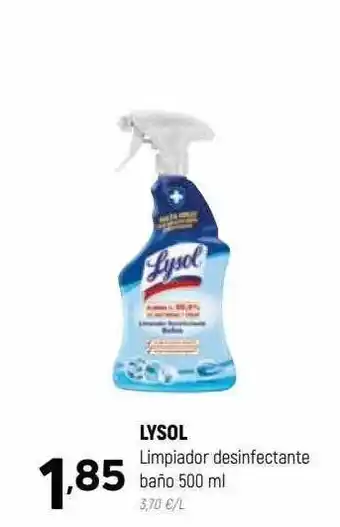 Coviran Lysol limpiador desinfectante baño oferta