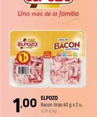 Coviran Elpozo bacon tiras oferta