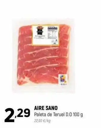 Coviran Aire sano paleta de teruel d.o. oferta