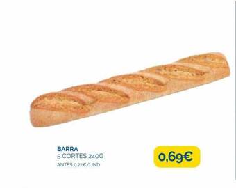 Supermercados La Despensa Barra 5 cortes oferta