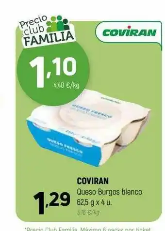 Coviran Coviran queso burgos blanco oferta