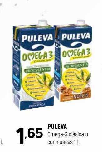 Coviran Puleva omega-3 clásica o con nueces oferta