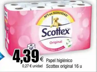 FROIZ Papel higiénico scottex original oferta