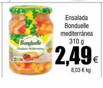 FROIZ Ensalada bonduelle mediterranea oferta