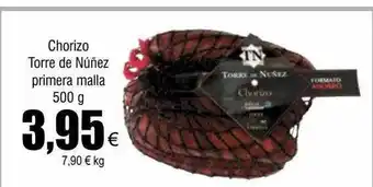 FROIZ Chorizo torre de núñez primera oferta