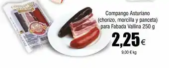 FROIZ Compango asturiano chorizo morcilla y panceta para fabada vallina oferta