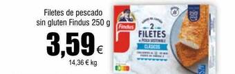 FROIZ Filetes de pescado sin gluten findus oferta