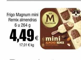 FROIZ Frigo magnum mini remix almendras oferta
