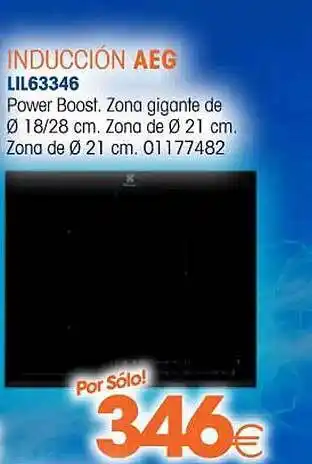 Master Cadena Inducción aeg lil63346 oferta