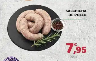 SPAR Gran Canaria Salchicha de pollo oferta