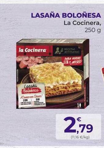 SPAR Gran Canaria Lasaña boloñesa la cocinera oferta