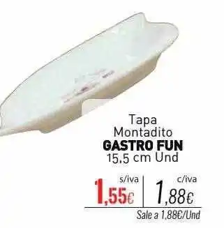 Cuevas Cash Tapa montadito gastro fun oferta