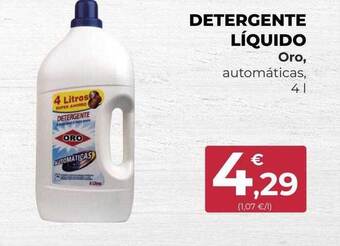 SPAR Gran Canaria Detergente líquido oro automáticas oferta