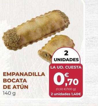 SPAR Gran Canaria Empanadilla bocata de atún oferta